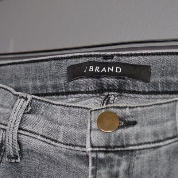 J Brand Maria High Rise Jeans Grey Dove Sz 26 - Picture 3 of 9